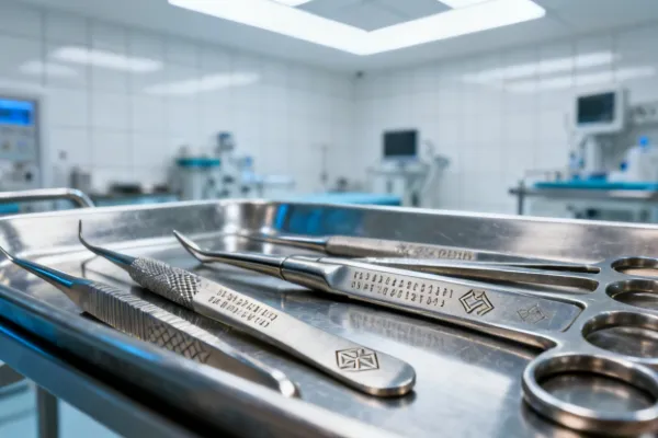 Medical device laser marking