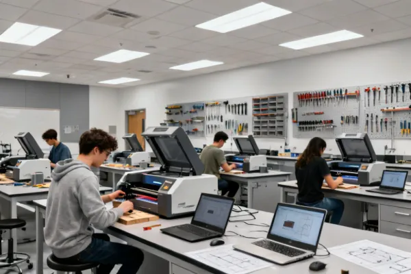 Education and prototyping with laser